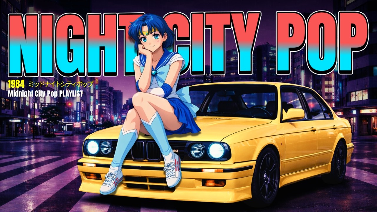 MIDNIGHT CITY POP – Tokyo Night Drive 80s Vibes 🌙| 懐かしい日本