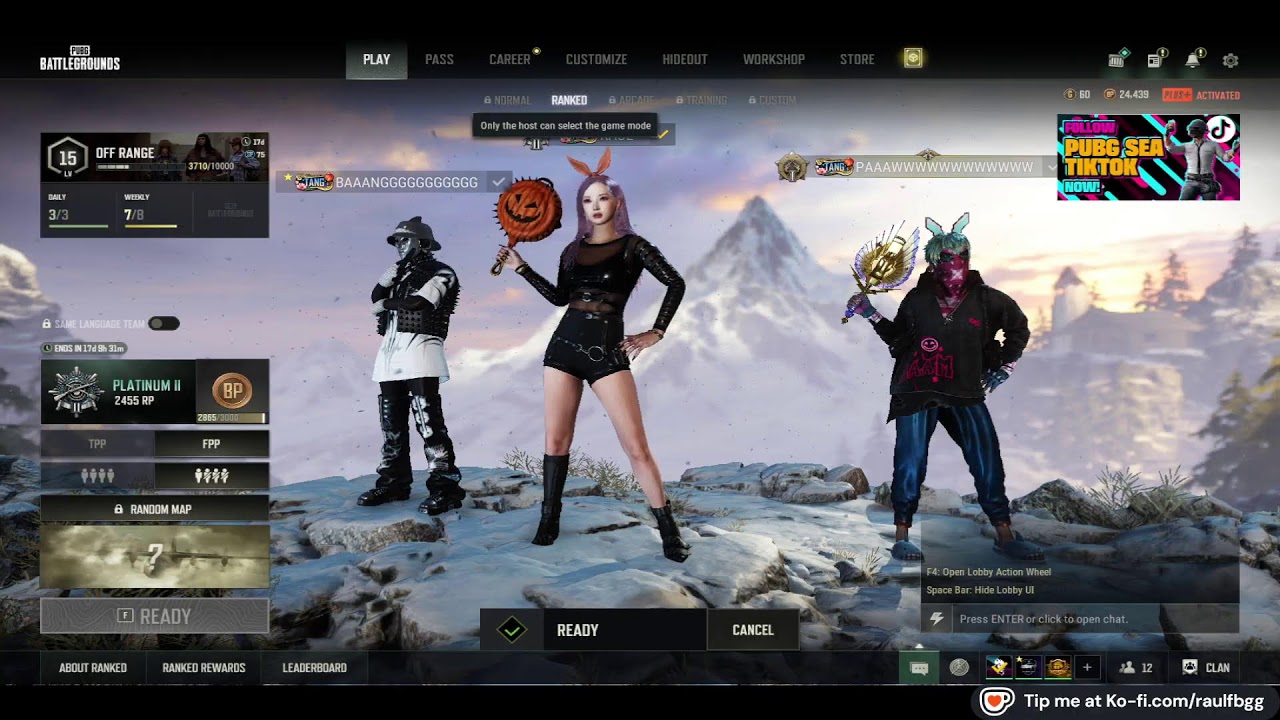 🔴LIVE RAUL PUBG [HOT DROP] SEA | FPP Ranked 