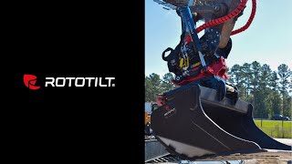 Rototilt R4 Tilt-Rotator Review Recently Installed at NED in Savannah, Georgia by National Equipment Dealers, LLC 488 views 7 months ago 4 minutes, 5 seconds