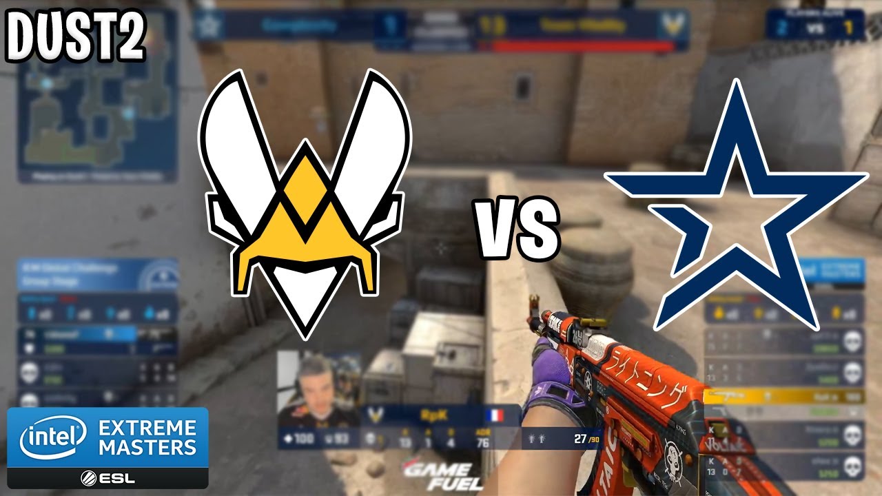Team Vitality vs Complexity Highlights - Map 2 Dust2 - CSGO IEM Global Challenge 2020