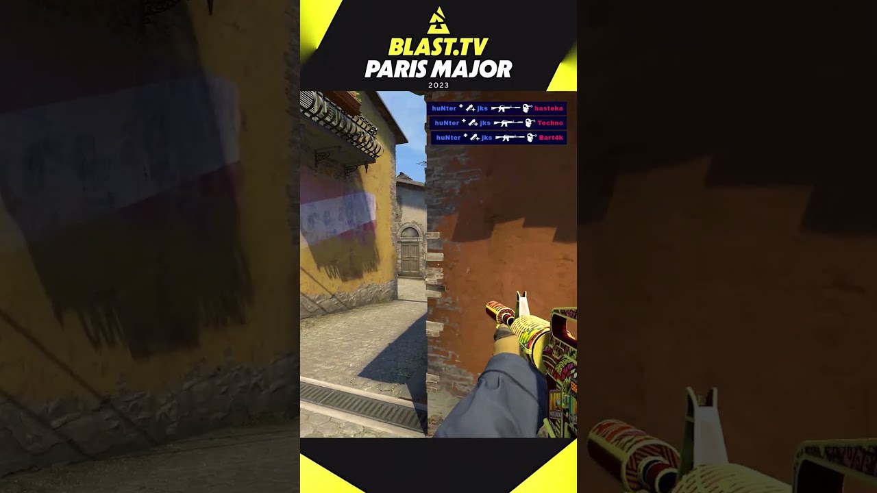 huNter delivers instant triple kill🤯