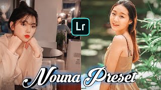 Tutorial Edit Foto Ala Selebgram  Nounaa Preset  Lightroom Mobile Tutorial  Free Preset