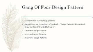 Full Design Pattern | Design Pattern Tutorial | ITEdu Guide