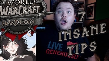 Triumphy Reacts to 7 INSANE Tips I wish I knew before playing Hardcore WoW