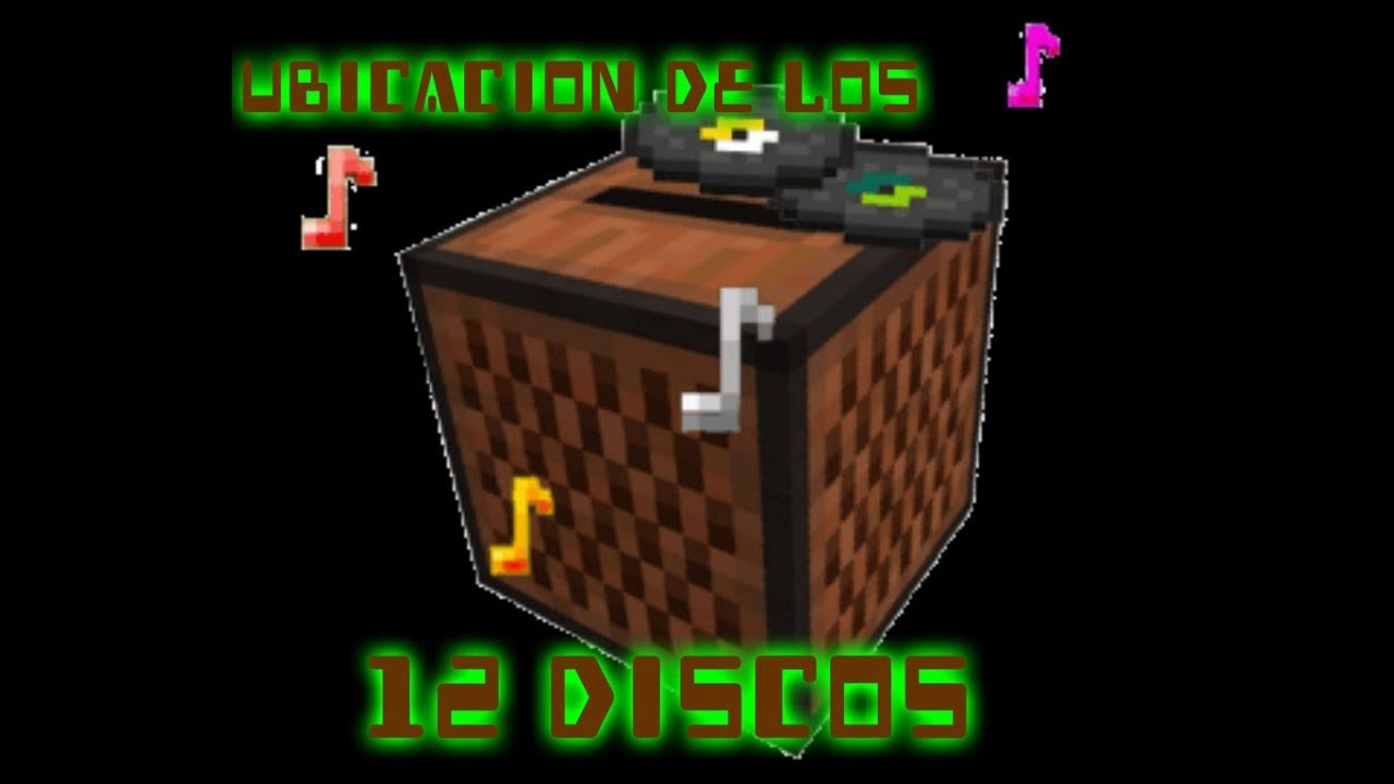 Minecraft | (TU12) Ubicacion de los 12 discos en el mundo tutorial ...