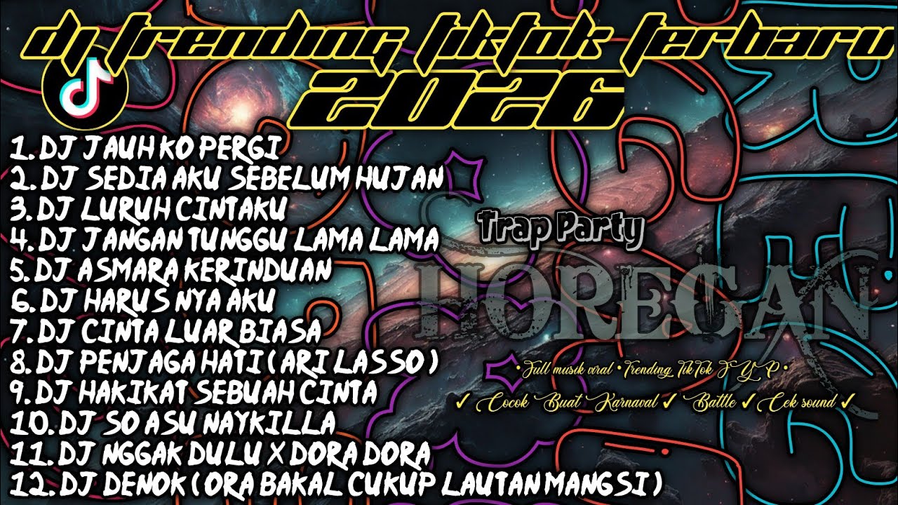 DJ TRENDING TIKTOK TERBARU 2026 • DJ JAUH KO PERGI • DJ SEDIA AKU SEBELUM HUJAN • DJ LURUH CINTAKU •