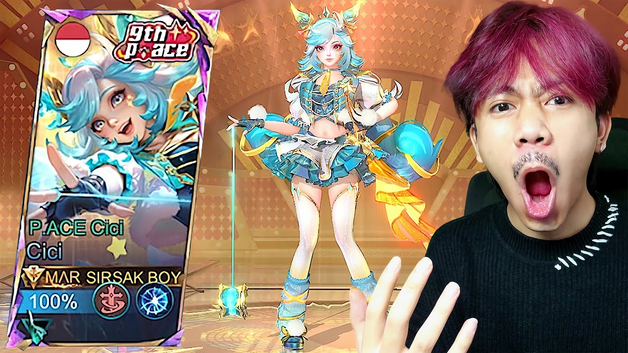 REVIEW SKIN P.ACE CICI SIMILIKITI TAKEWER KEWER - Mobile legends - YouTube