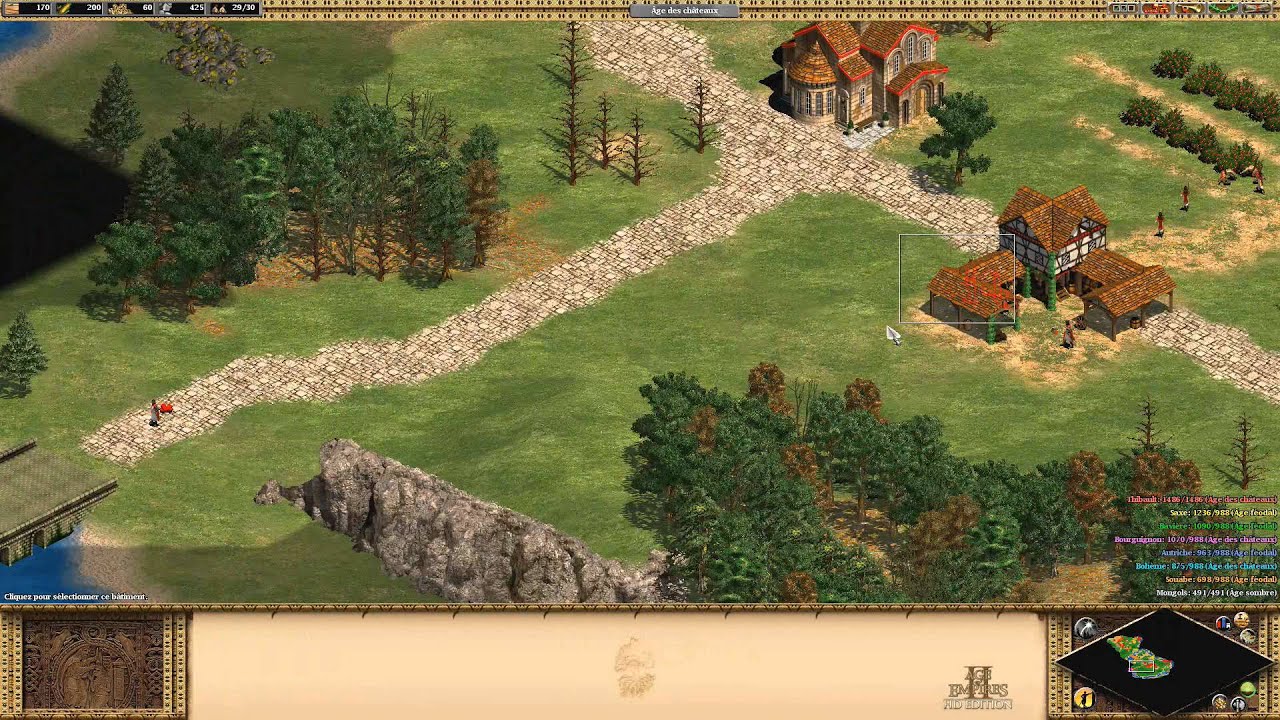 Age of Empires II HD: Barberousse Mission 1 Empereur romain sacré Partie 1