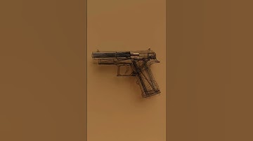 3D Animation How an Pistol works || Animated 3D Pistol #youtube #viral #viral#youtubeshorts #pistol