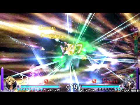DISSIDIA FINAL FANTASY REPLAYクラウドｖｓクジャ