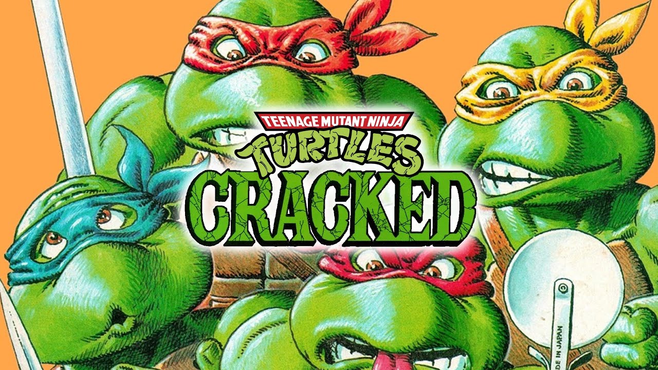 Ninja Turtles in CRACKED Magazine in the 90s