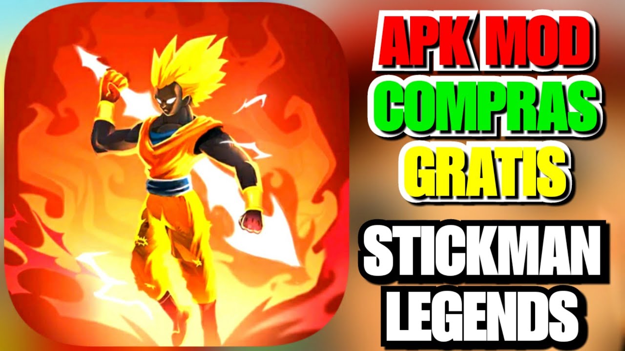 STICKMAN LEGENDS APK MOD COMPRAS GRATIS v2.4.77 ATUALIZADO YouTube