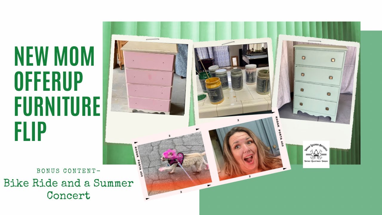 Flipping Free Furniture from Offer Up Custom Painting Baby Furniture