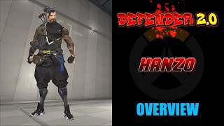 Hanzo Overview Trailer | Defender 2.0 | Overwatch 2 Custom Game