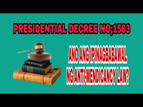 Video: Ano ang ibig sabihin ng mendicancy?