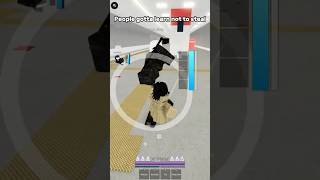 People gotta learn to stop stealing in #jjs #jujutsushenanigans #roblox