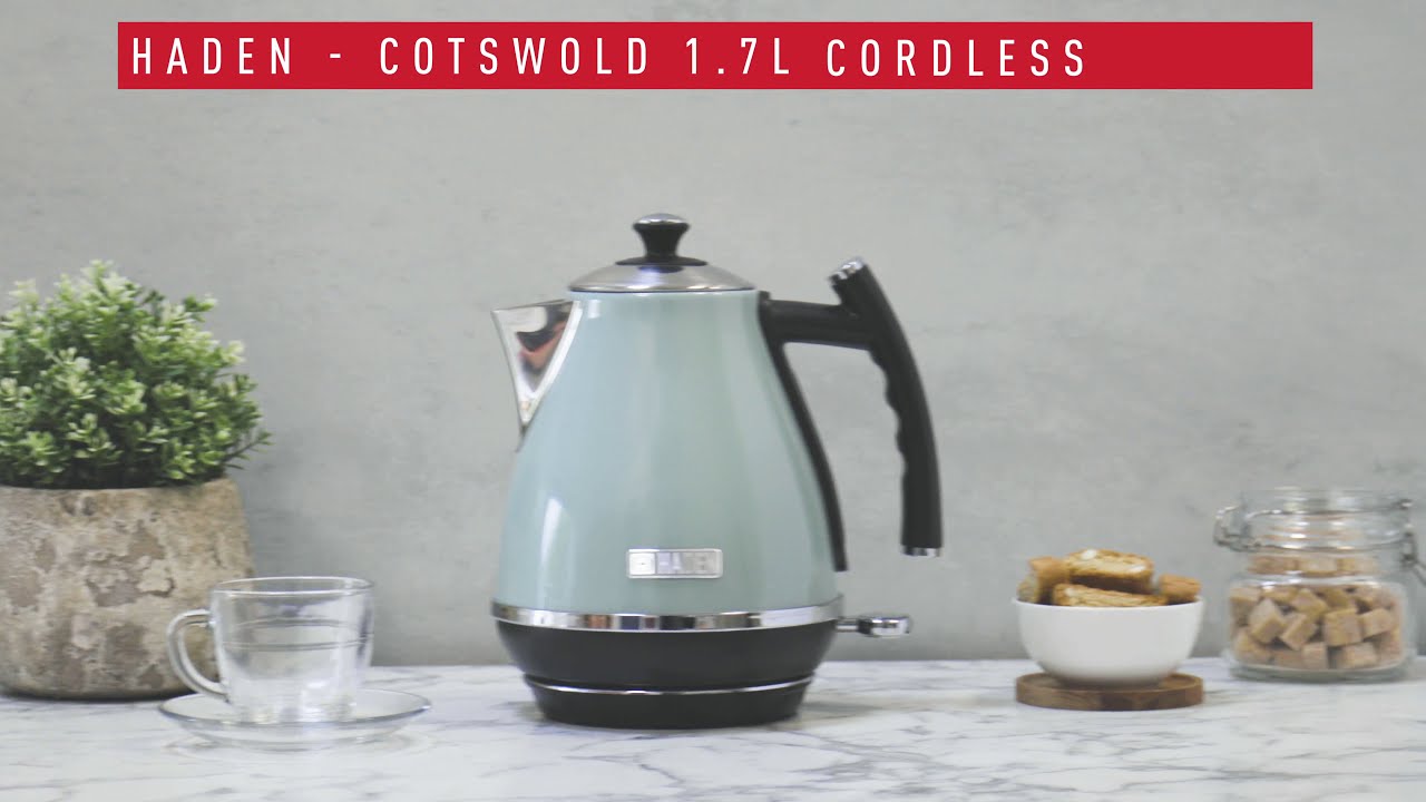 Haden Sage Green Cotswold Cordless Electric Kettle - World Market