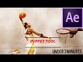 How to use After Effects Puppet Tool | Under 3 minutes