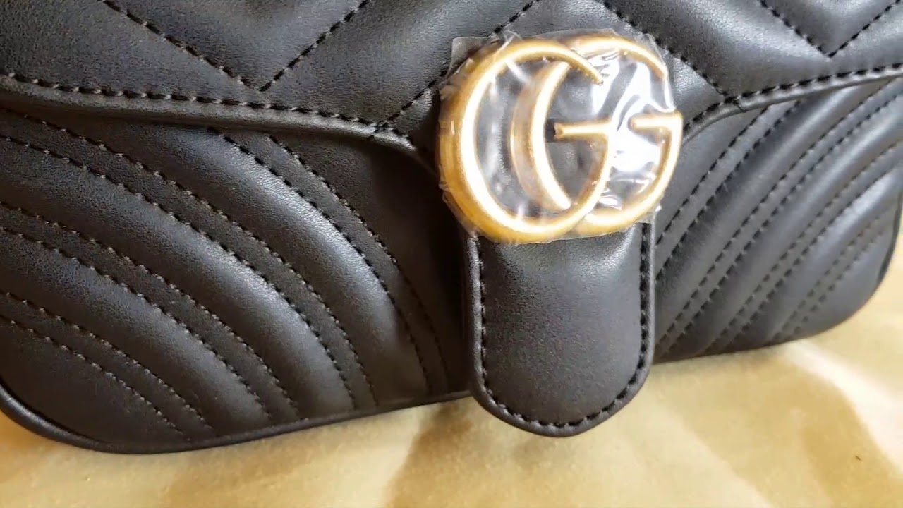 bolsa gucci marmont matelasse