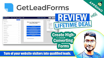 GetLeadForms Review: Appsumo Lifetime Deal Demo Video -Increase Leads with High Converting Leadforms