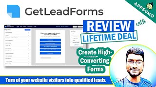 GetLeadForms Review: Appsumo Lifetime Deal Demo Video -Increase Leads with High Converting Leadforms