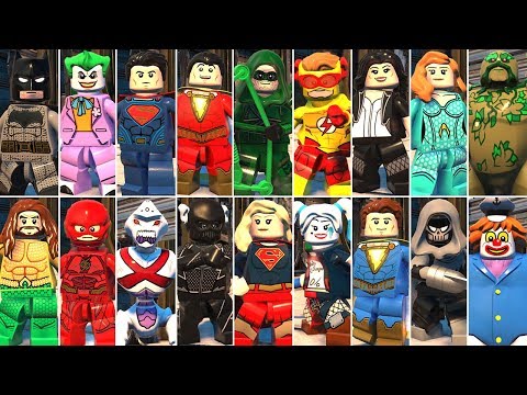 All DLC Characters in LEGO DC Super-Villains