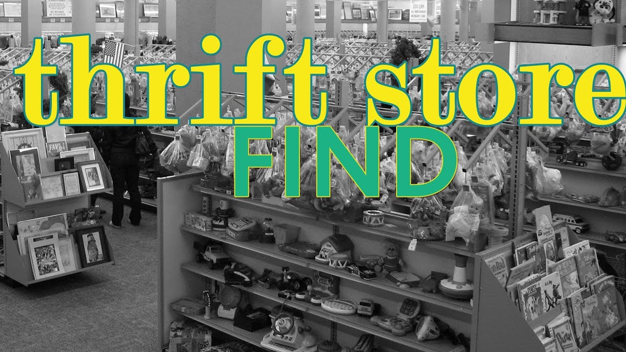 CHECK OUT WHAT I FOUND AT A THRIFT STORE - YouTube