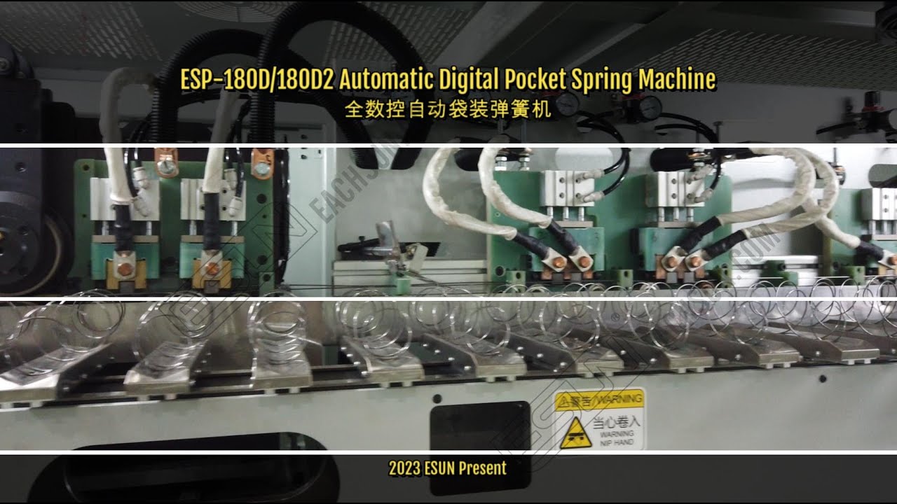 ESP-180D/180D2 Automatic Digital Pocket Spring Machine