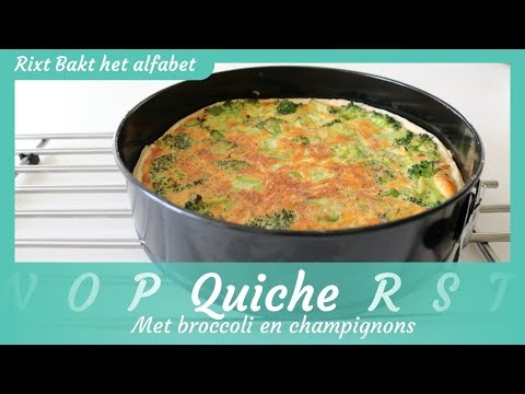 Video: Quiche Met Broccoli