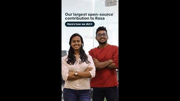 Our open-source contribution to Rasa