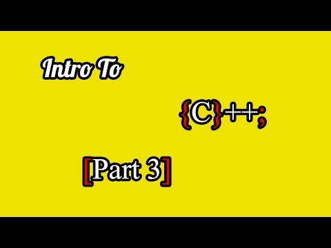 Introduction To C++ - Part 3 - Strings - Computing Essentials