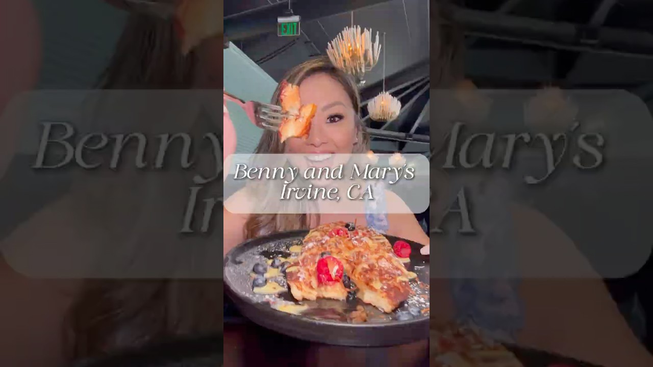 Hidden Gem Brunch in Irvine 🍳🥂 | Benny and Mary’s