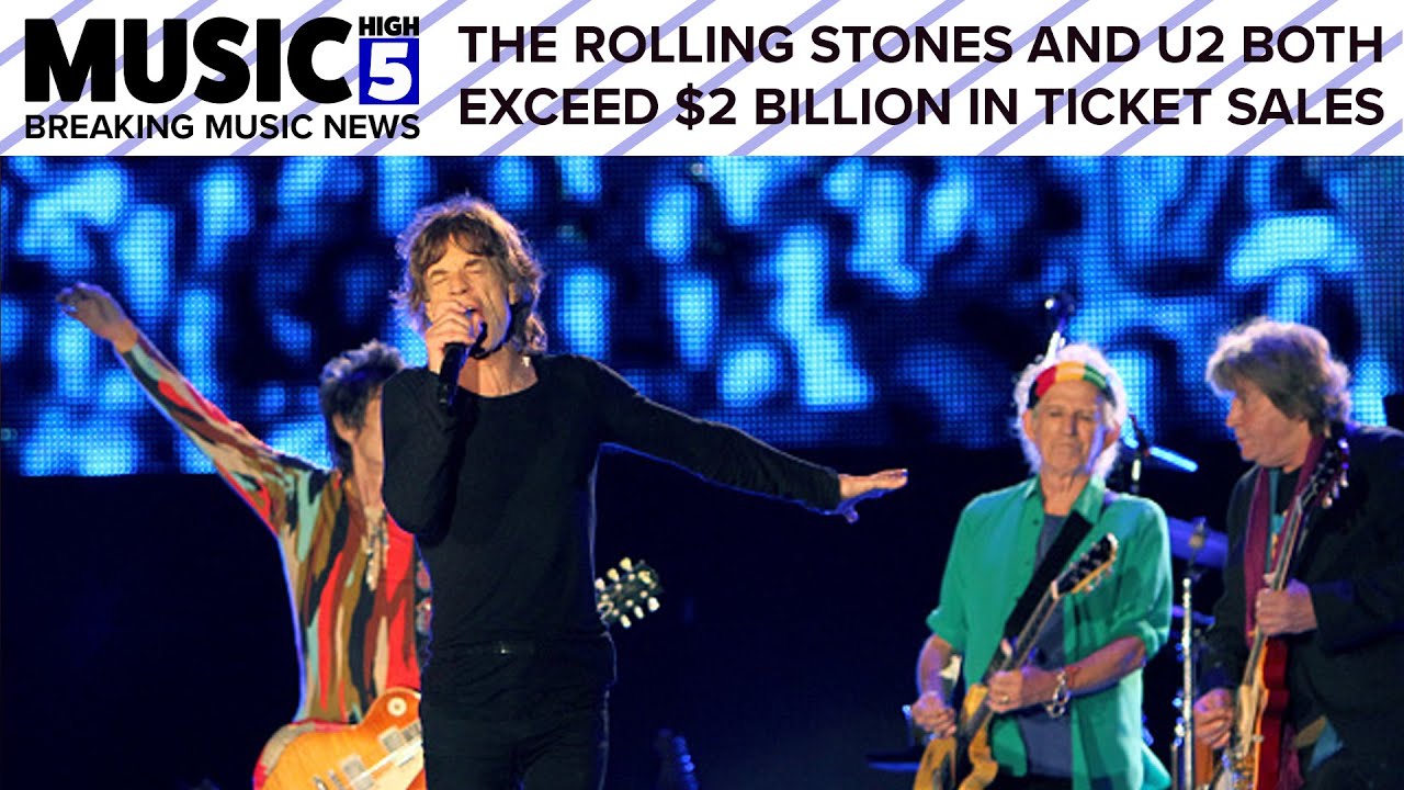 U2 and The Rolling Stones Sell Billions in Concert Tickets | Music High 5
