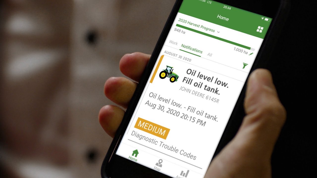 John Deere Operations Center Códigos de diagnóstico John Deere ES