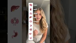 What do you call these body parts #practicespeakingenglish #katieai
