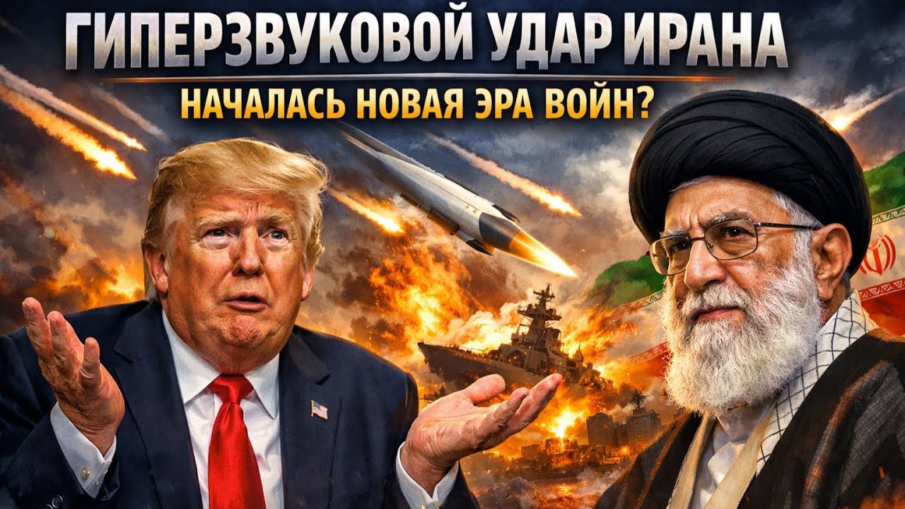 Испытание Гиперзвуковой Ракеты Ираном Положило Начало Чему-То  ГРАНДИОЗНОМУ.