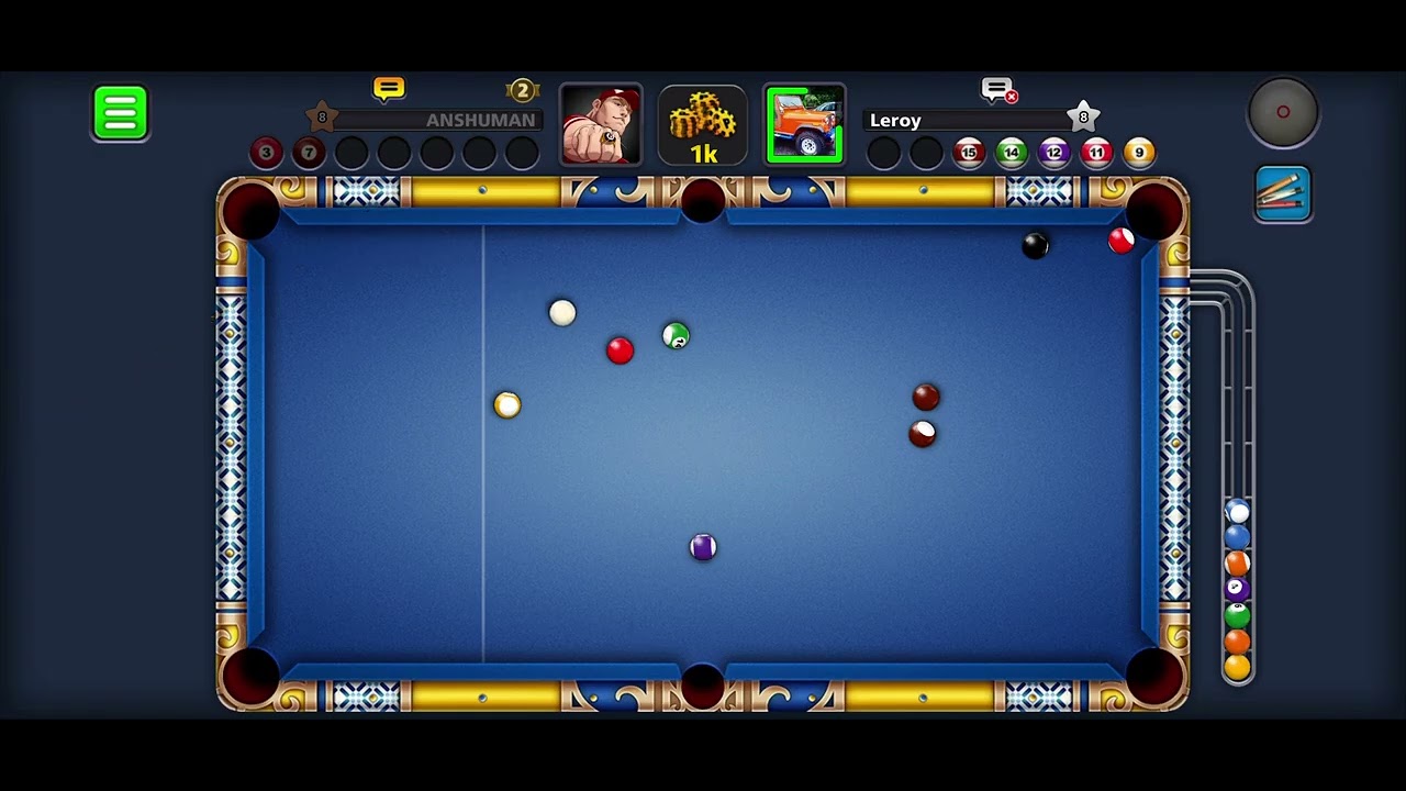 Pro Level 8 ball pool Gameplay 🎮
