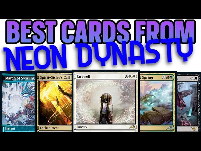mtg neon dynasty best cards Eater of Virtue [Kamigawa: Neon Dynasty]