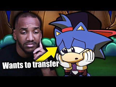 Sonic is getting bullied at Nintendo High