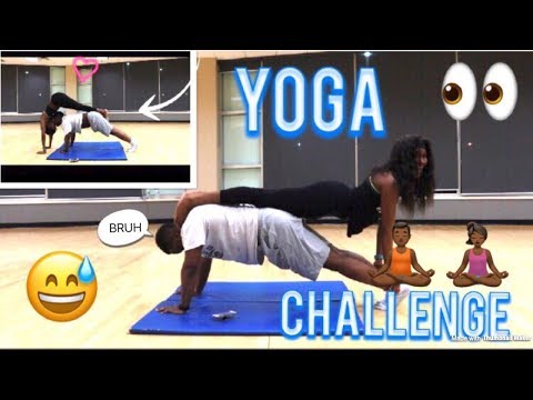 Funny Couple Yoga Challenge!!