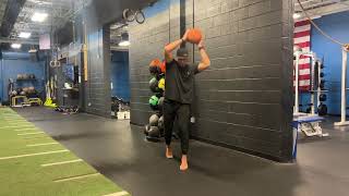 ANNEX Sports Performance | EXTENSIVE Split Stance Side to Side Med Ball Slam