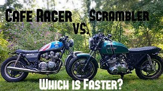 Suzuki GS850 vs. Honda CB750 Vintage Motorcycle RACE