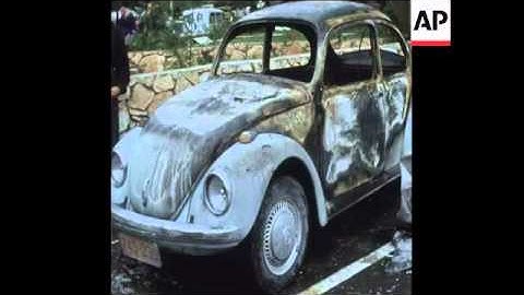 SYND 22 10 69 ARAB GUERRILLAS BLAST FOUR RESIDENTIAL APARTMENT BUILDINGS