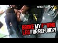 Furious Passenger Chokes Officer for $90 Refund at Airport 💥