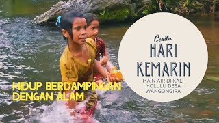 Main air di sungai Molulu Wangongira #halmaherautara #sungai#wangongira #molulu