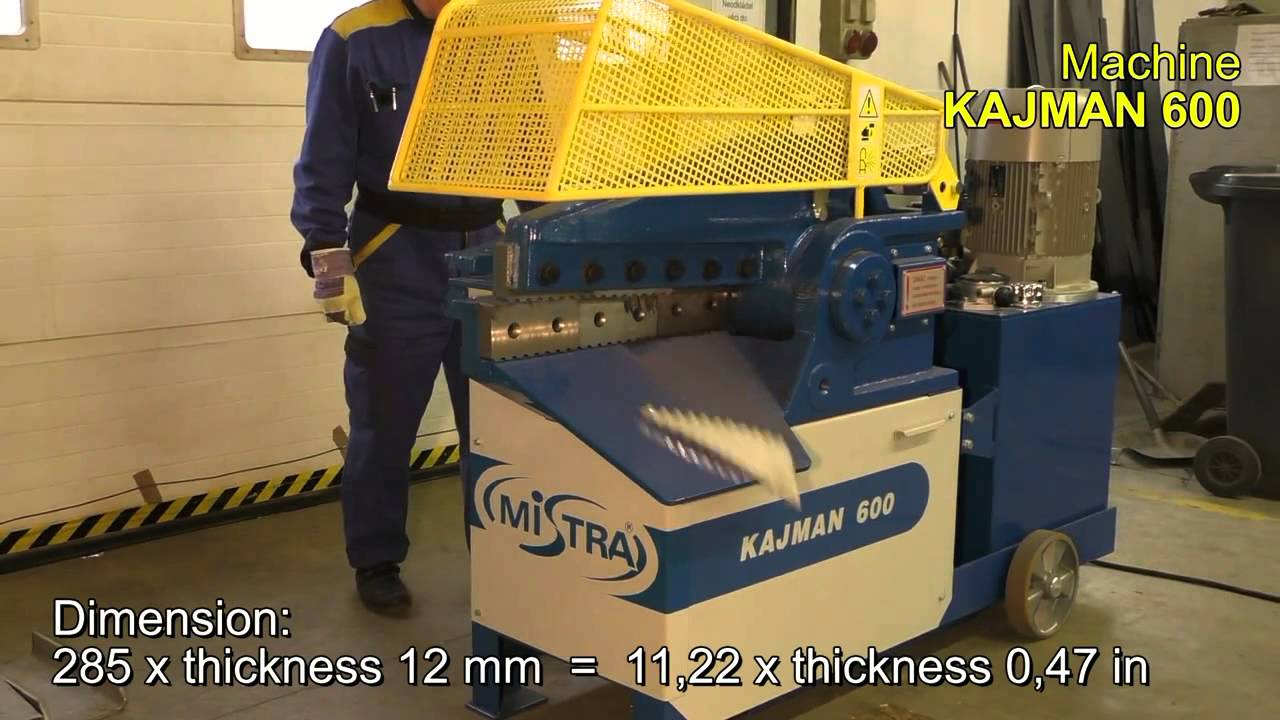 Cisaille crocodile Kajman 200, 450L, 600, 800, 700auto - découpe INOX - Pracor