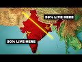 Why most indians live above this line