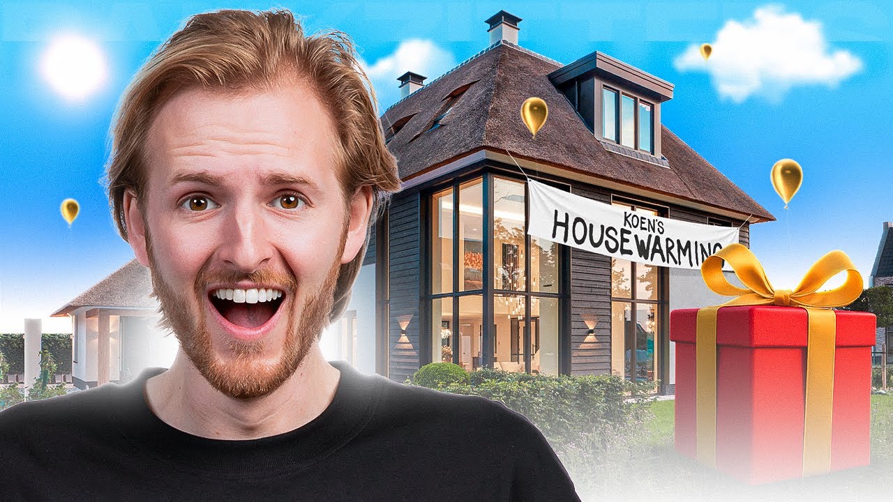 BANKZITTERS VIEREN HOUSE WARMING VAN KOEN