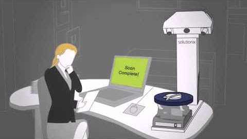 eQuality Tech 3d Scanner Rexcan CS Plus, the automatic 3D scanning system