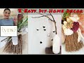 3 Easy Diy home Decor ⚫ dollar tree Diy ideas